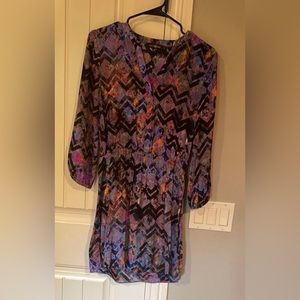 Silk Alice & Trixie mini dress with cinched waist